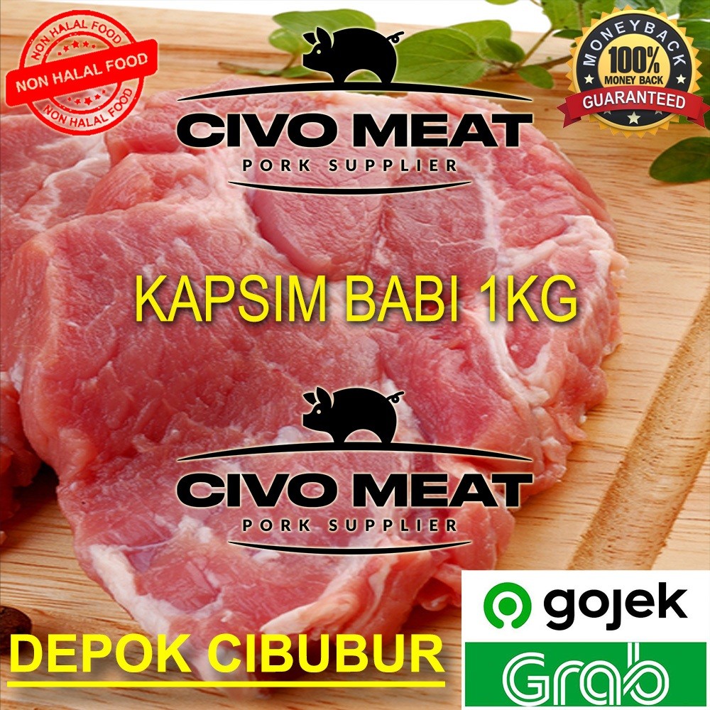 

Daging Babi Kapsim 1kg Serat Banyak Lemak Sedikit