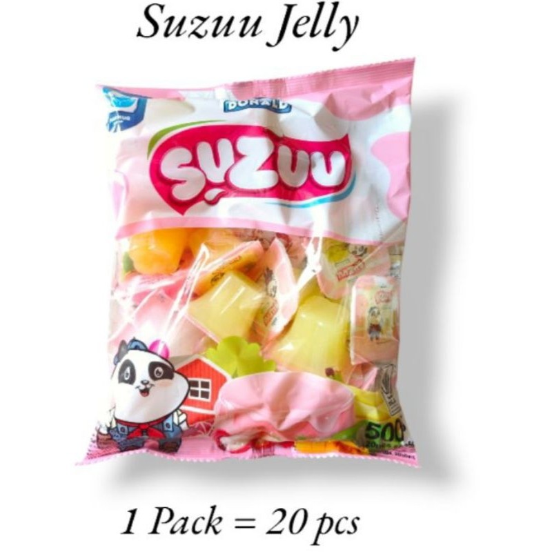 

Donald Suzuu Jelly 500gr / Jeli 1 bungkus isi 20 pcs (1 bungkus)