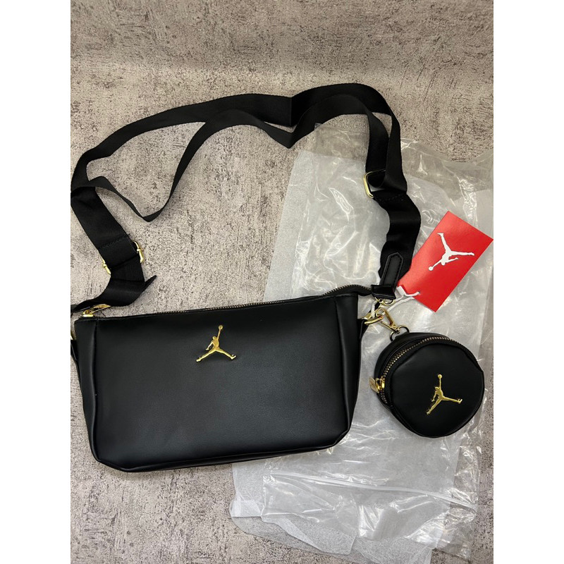 NEW JORDAN YINYANG SLINGBAG + JORDAN POUCH / TAS JORDAN YINYANG / SLINGBAG JORDAN / TAS WANITA