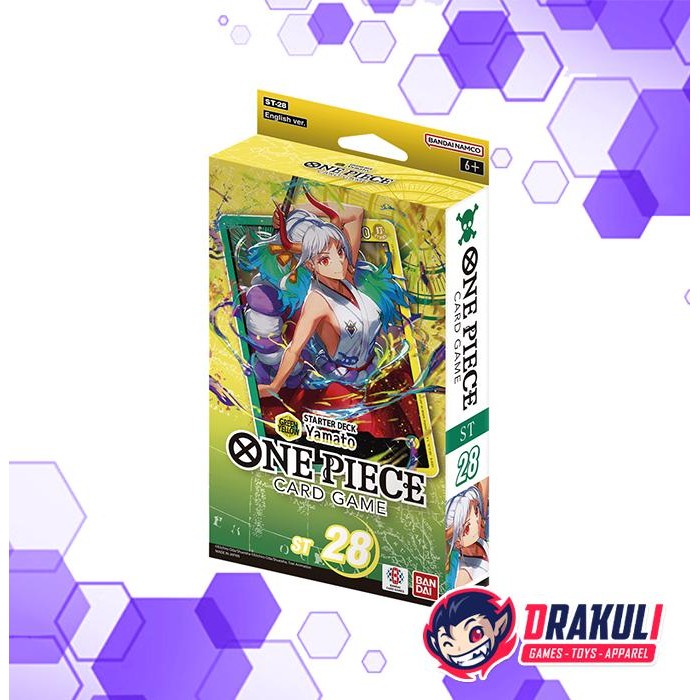 (ENGLISH) TCG One Piece Card Game Starter Deck Green Yellow - Yamato ST28 / ST-28