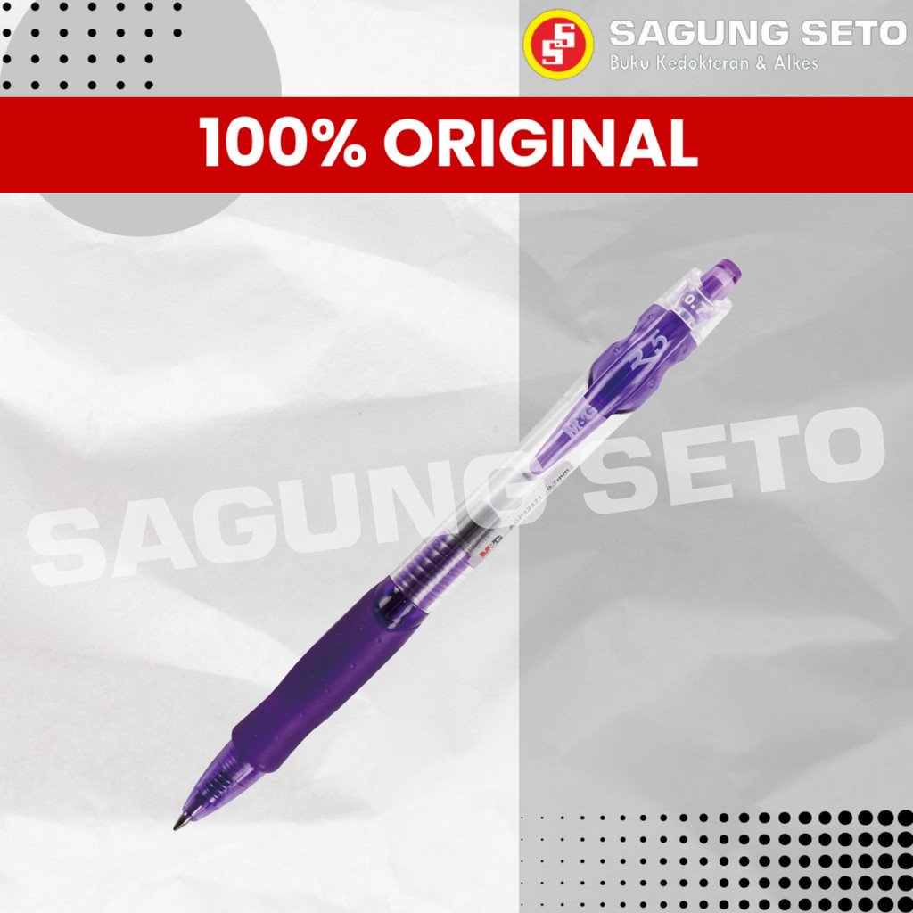 

PEN R5 0.7MM UNGU AGP12371 / PULPEN WARNA UNGU TINTA 0.7 MM / BALLPOINT