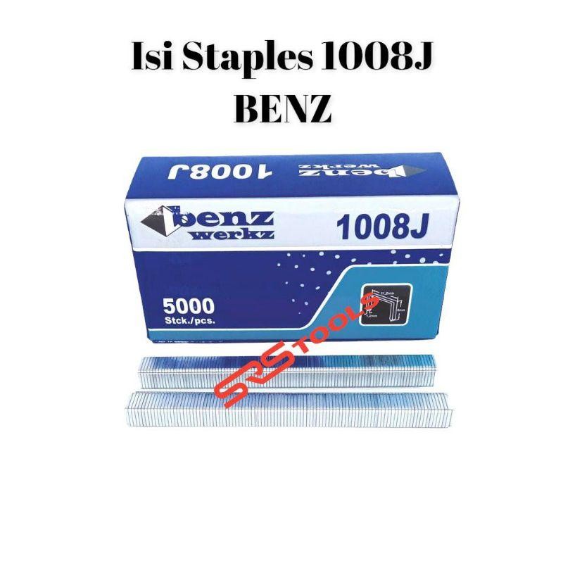 

BENZ 1008J Isi Staples Tembak 8 mm - Refill Stapler Angin 1008 J 8mm
