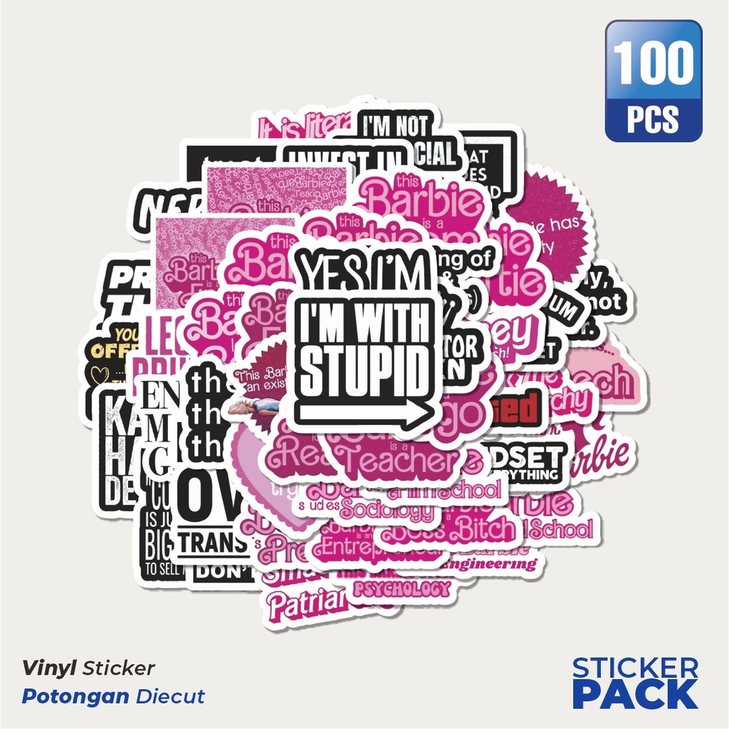 

Super Hemat! 100 PCS Stiker Simple English Phrases Label [Label Frasa Bahasa Inggris Sederhana] Waterproof Aesthetic- Untuk Laptop, Motor, dan Helm - Paper Stationery Pack