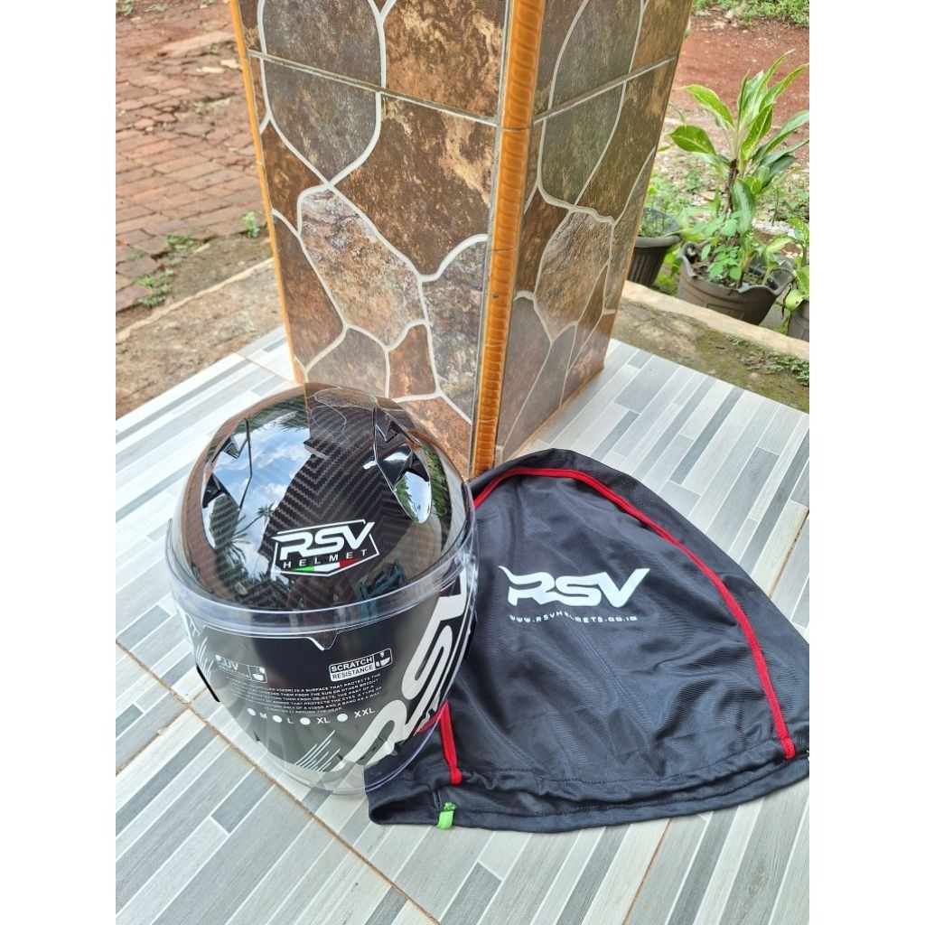 Helm Rsv sv300 Double visor Carbon