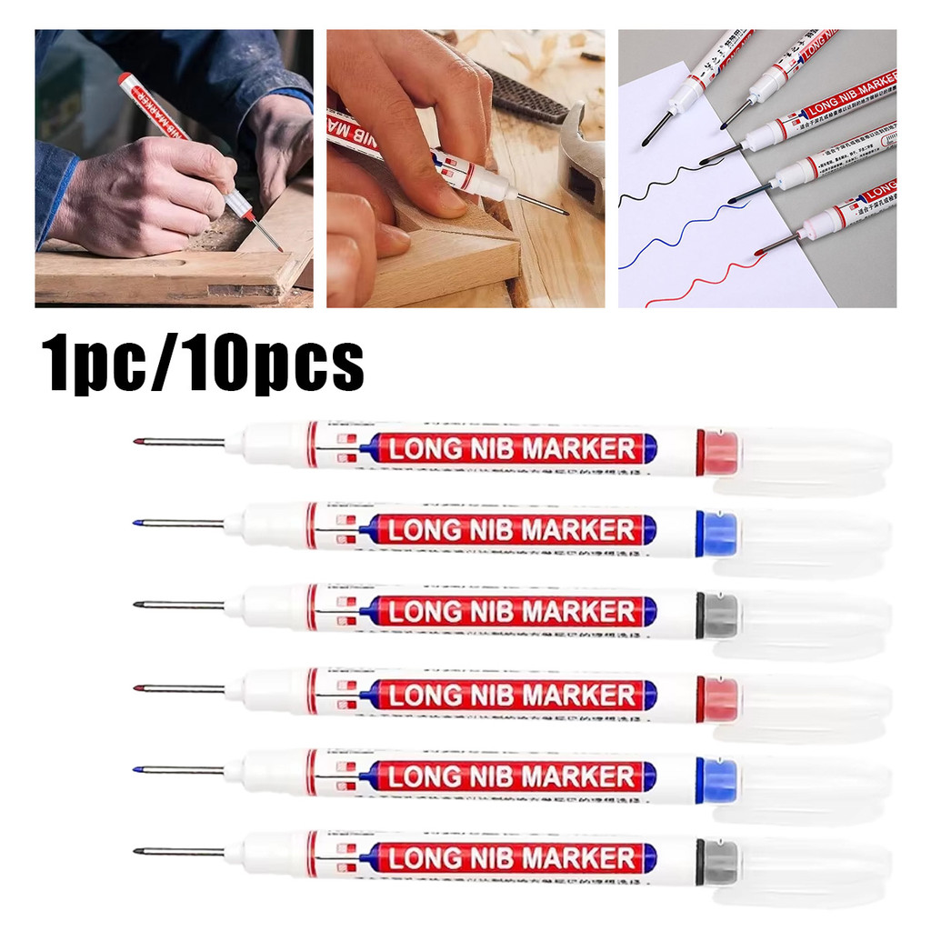 

Spidol kepala panjang, spidol pertukangan kayu, spidol ubin lubang dalam, spidol berminyak serbaguna, hitam merah biru