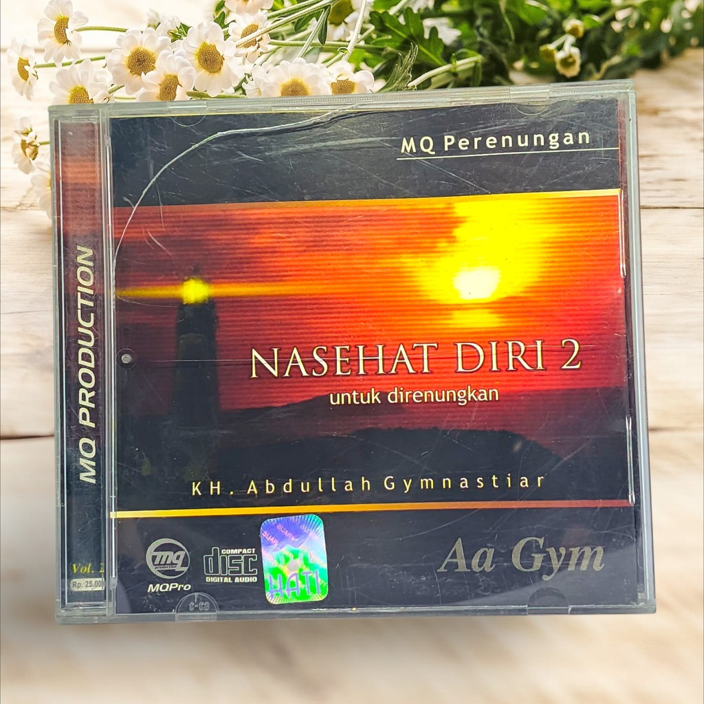 CD Audio  KH.Abdullah Gymnastiar - Nasehat Diri 2- Untuk direnungkan