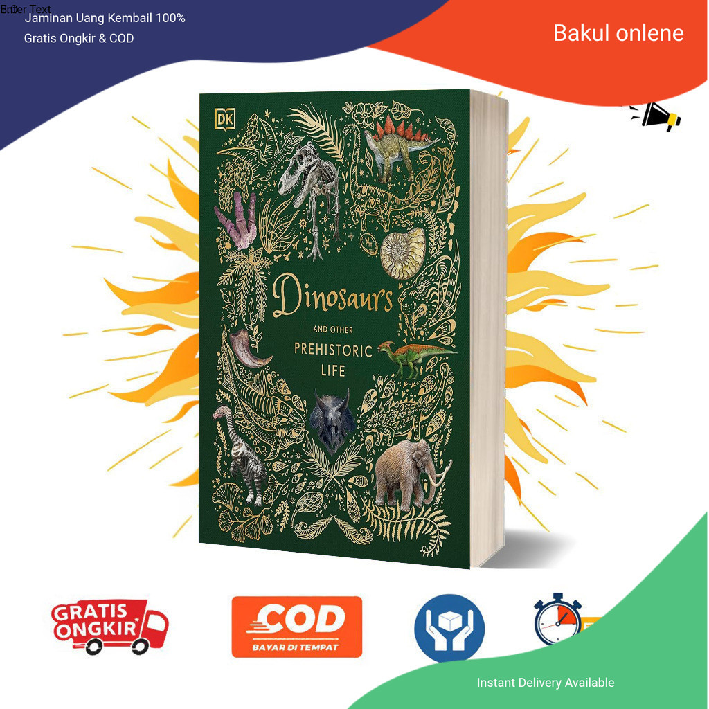 Book English Dinosaurs and Other Prehistoric Life DK (English)