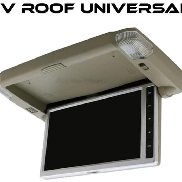 Tv Roof Universal Plafoon Mobil Model Lampu Enigma 9 Inch  IPS 1080