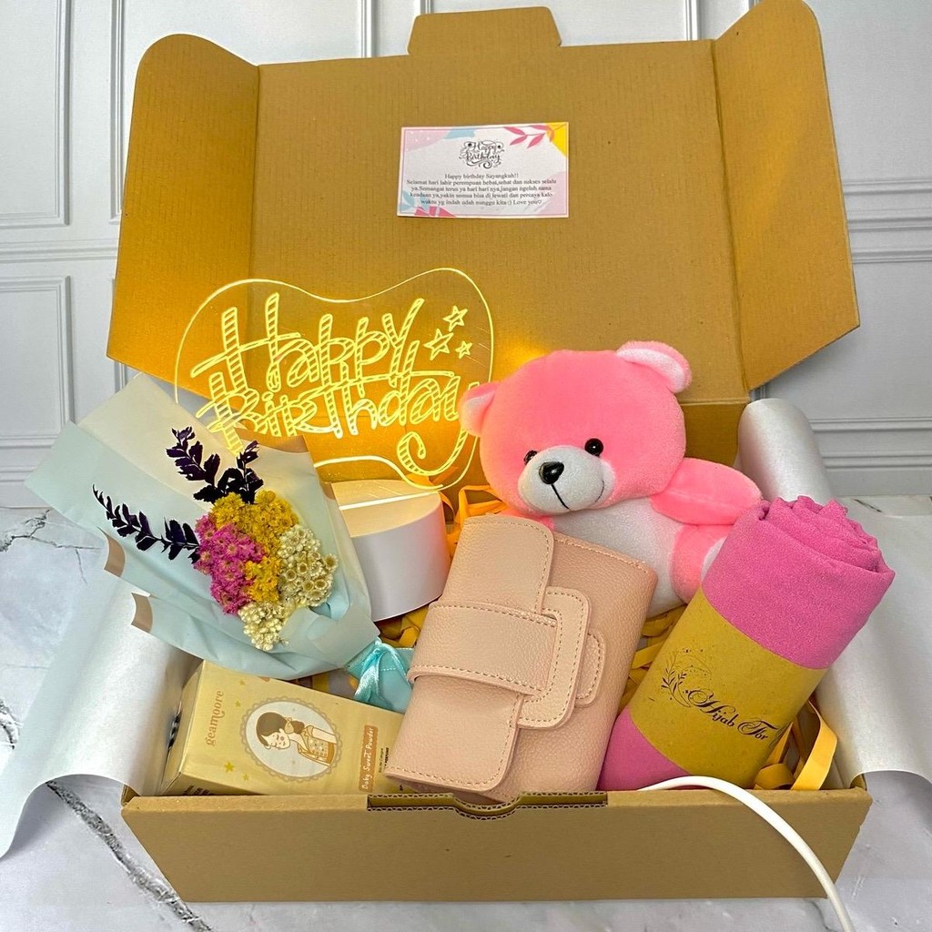 

(PAKET LED 8) HAMPERS ULTAH HADIAH PESTA BEST SELLER