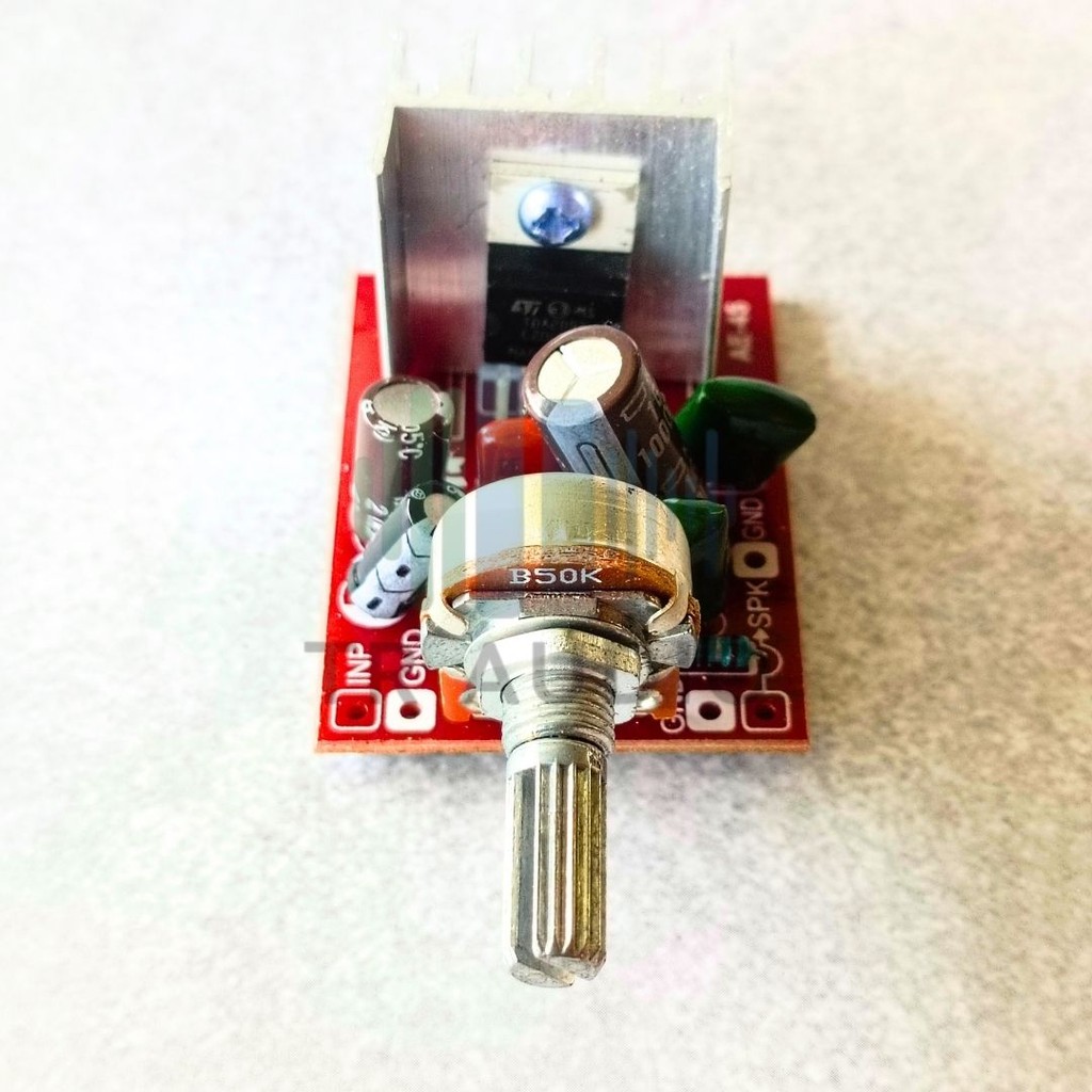 Amplifier Mono TDA2003 – Mini 12V DC Plus Volume