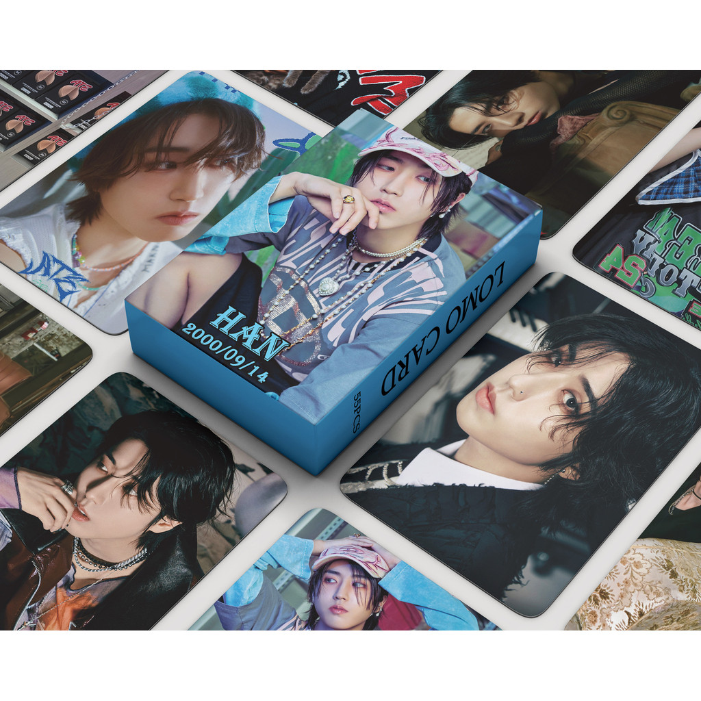 

55Pcs/Set Kpop New Ablum ATE Lomo Card Han Photo Print Pictures Photocard For Fans Collection Postcards Gifts