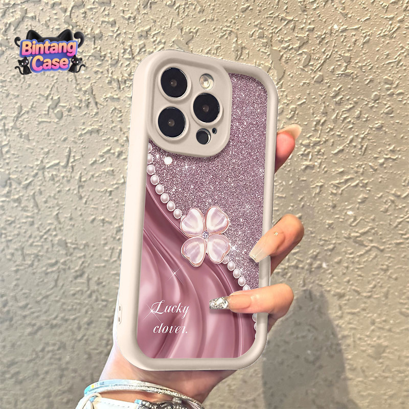 【oppo】Kalung bunga mutiara Untuk oppo a3s a3x a3 a60 a5s a12 a54 a15 a15s a17 a17k a57 a77s reno 5 a