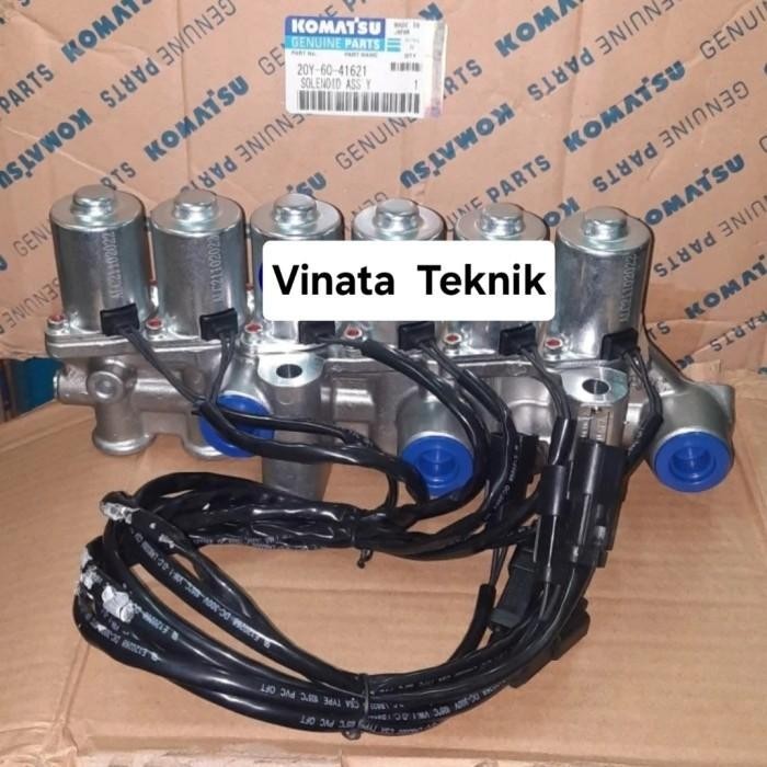 Block Solenoid Assy Blok Selenoid Kom PC200-8, 20Y-60-41621 20Y6041621