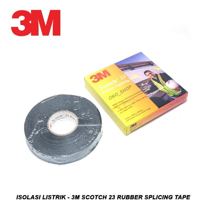 

MUMPUNG PROMO 3M Scotch 23-Rubber Splicing Tape ( Isolasi Listrik )TERLARIS