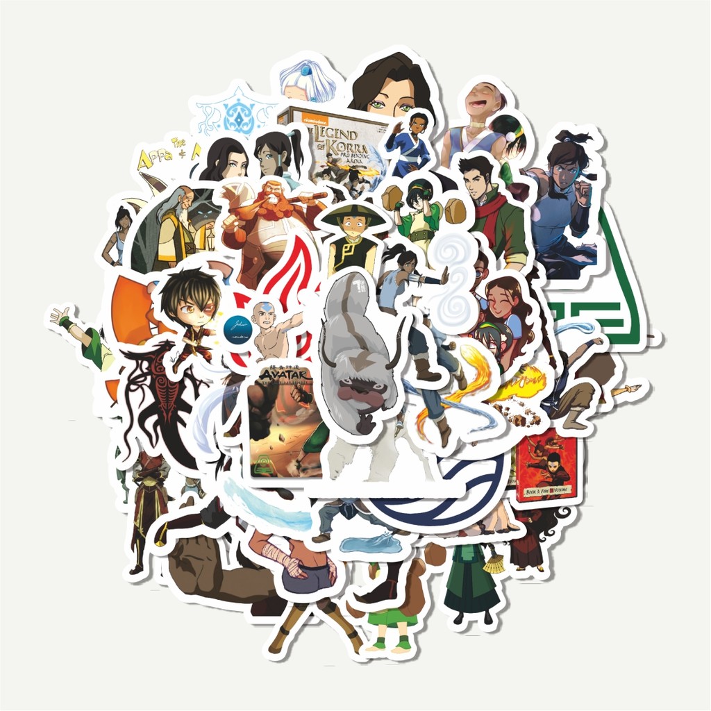 

Sticker Pack Stiker Nickelodeon Series Avatar Bender Character Mix 6 | Sticker TUMBLR | Stiker LAPTOP KOPER HELM