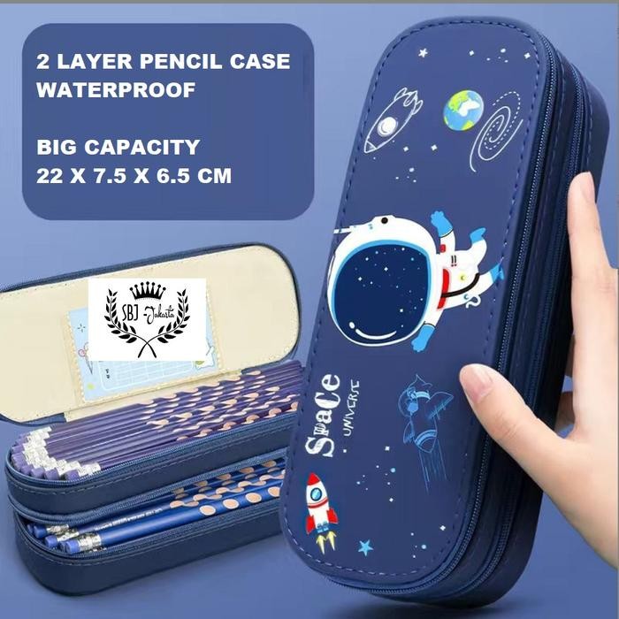 

Terbaru Tempat Pensil Kotak Pensil 3 Layer Korean Style Pensil Case SBJ-PC3L Alat Tulis - Dancing with stars