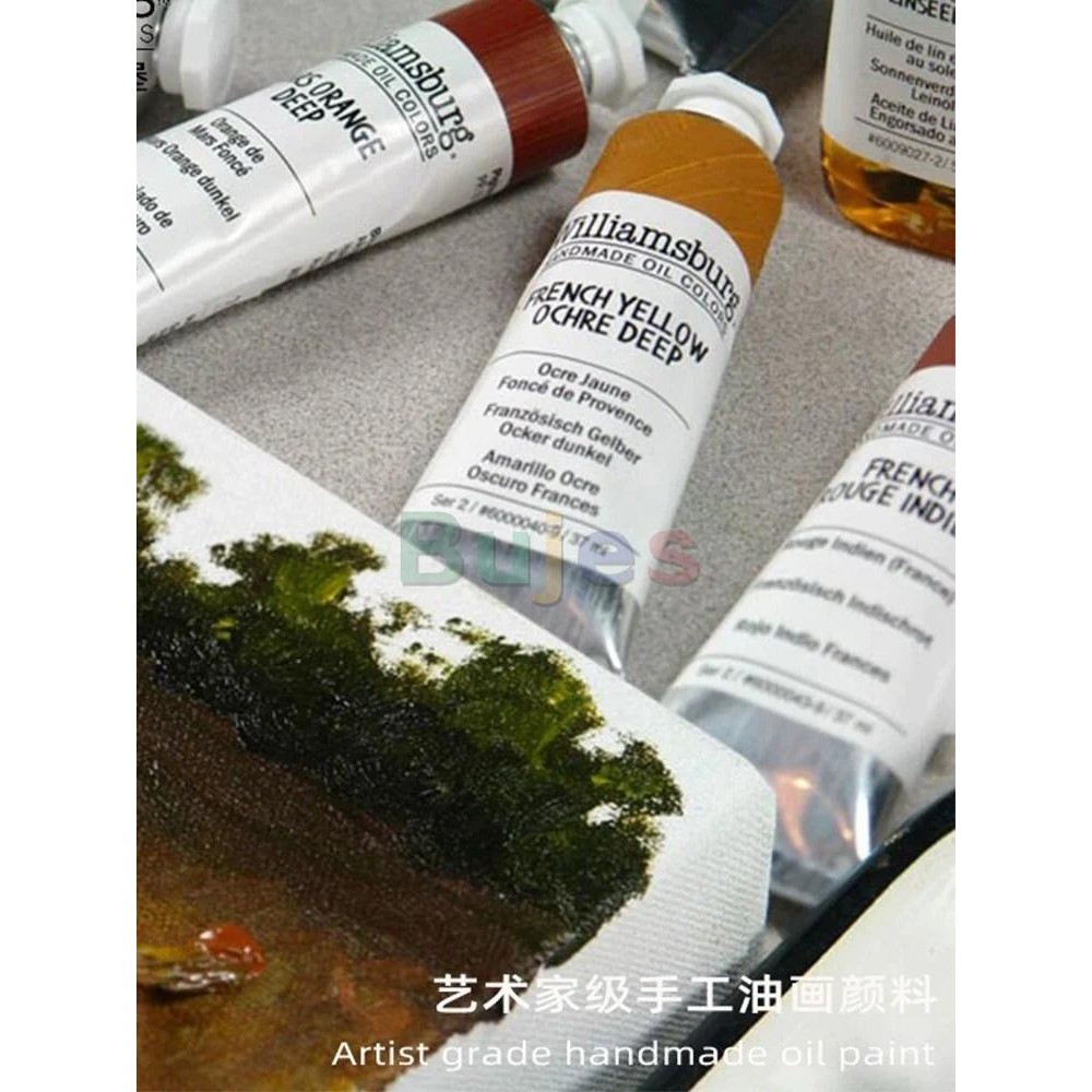 

Williamsburg HOrmade Oil Colors 150ml, Provide A Rich Load of Pigment Or A Dense Yet Buttery Viscosity. paint tools