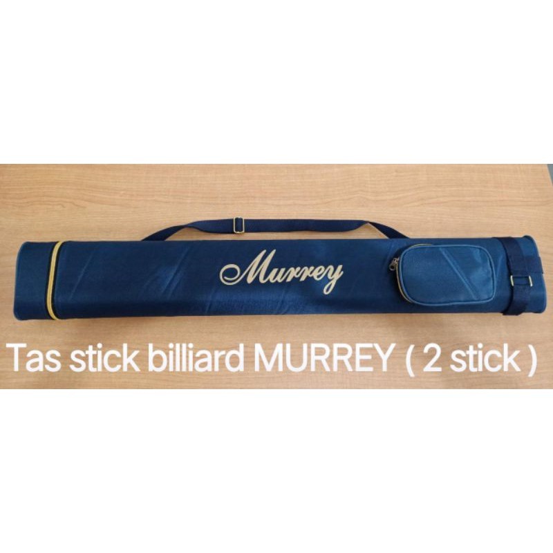 Hardcase tas stick billiard Murrey double untuk 2 stick
