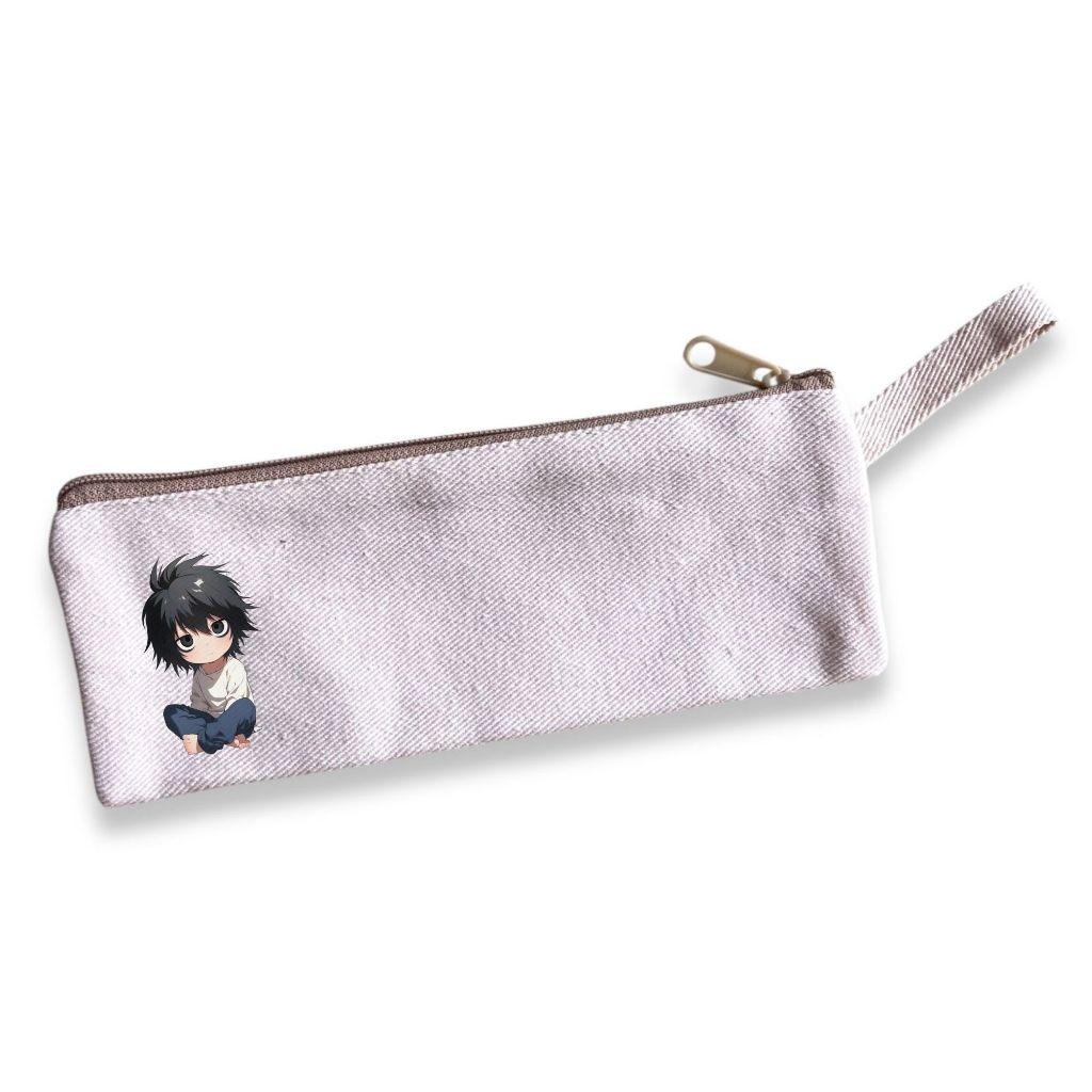 

Pinkstone Death note Pouch tempat pensil serbaguna kanvas twill tebal