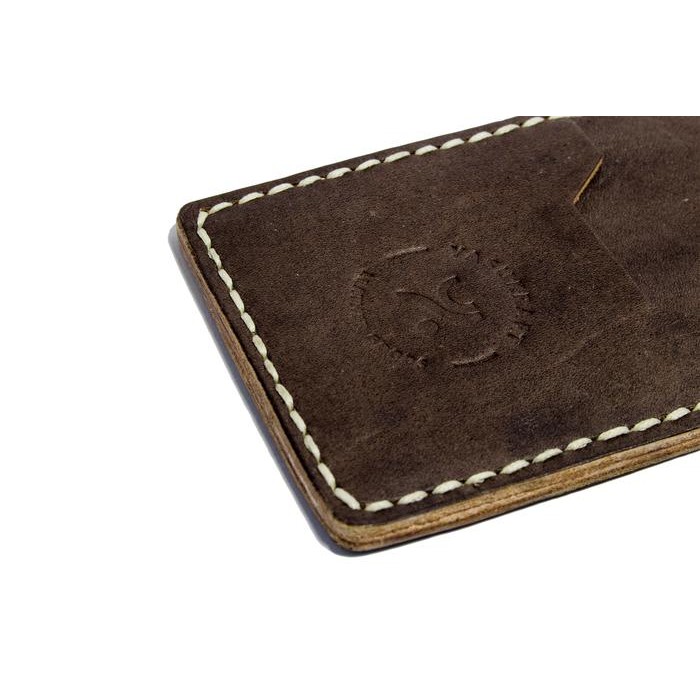 

Promo Yasukraft ID Card Lanyard Kulit Vegtan Handmade | Dark Brown