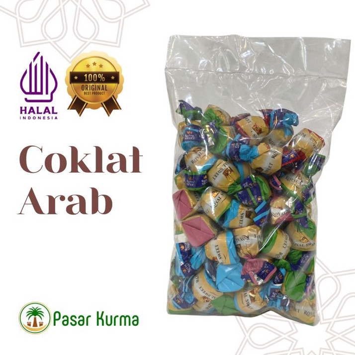 

Coklat Arab 1kg / Coklat Turki Atalita Truffle Mix 1kg