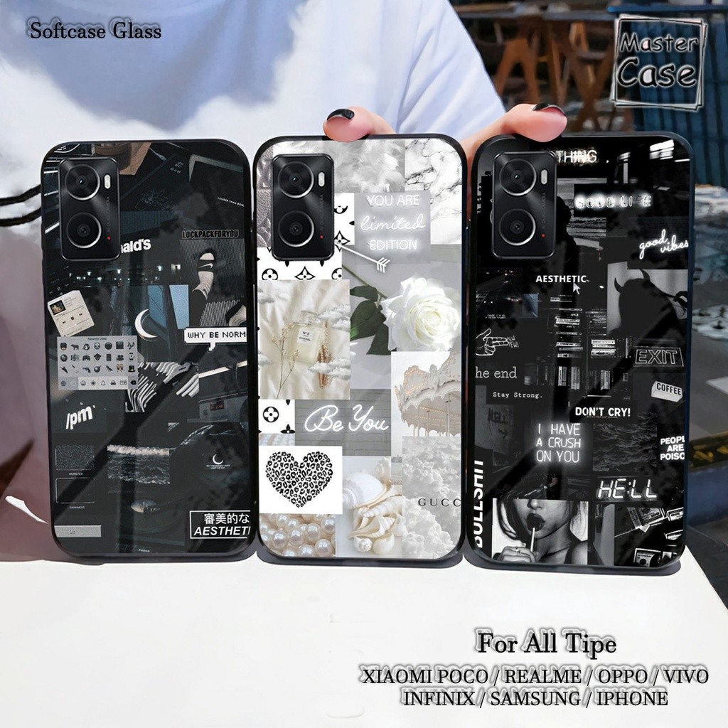 CUSTOM Case Kilau GLOSSY FOR ALL TYPE OPPO A76 A57 2022 A77s A17K 7 Z 5G Reno 7 4G 5G Reno 6 A16 A55