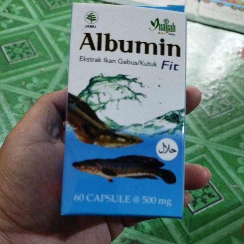 ( COD) kapsul albumin fit by AuraShop79