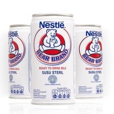 

SUSU BERUANG - Susu Steril Bear Brand kaleng 189ml