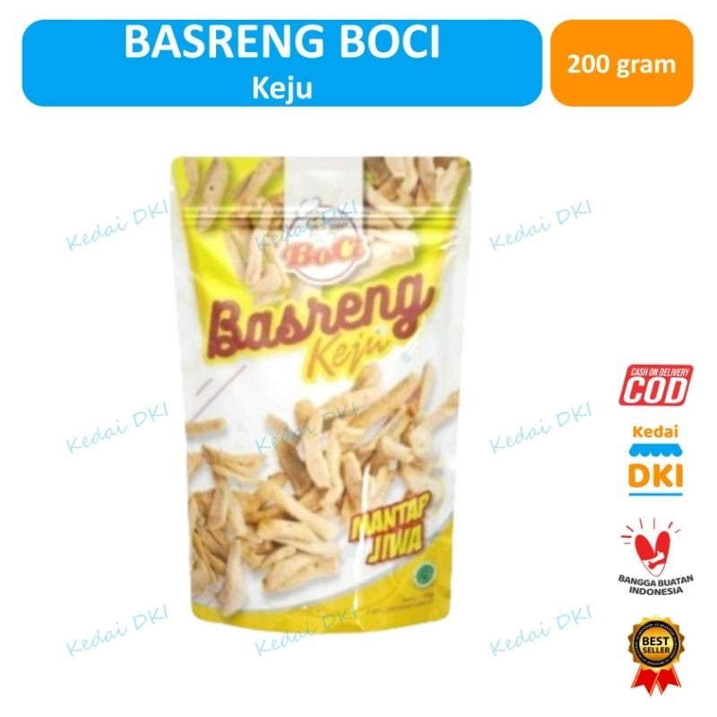

BOCI Basreng Keju makanan ringan khas bandung asli batagor baso aci asin gurih