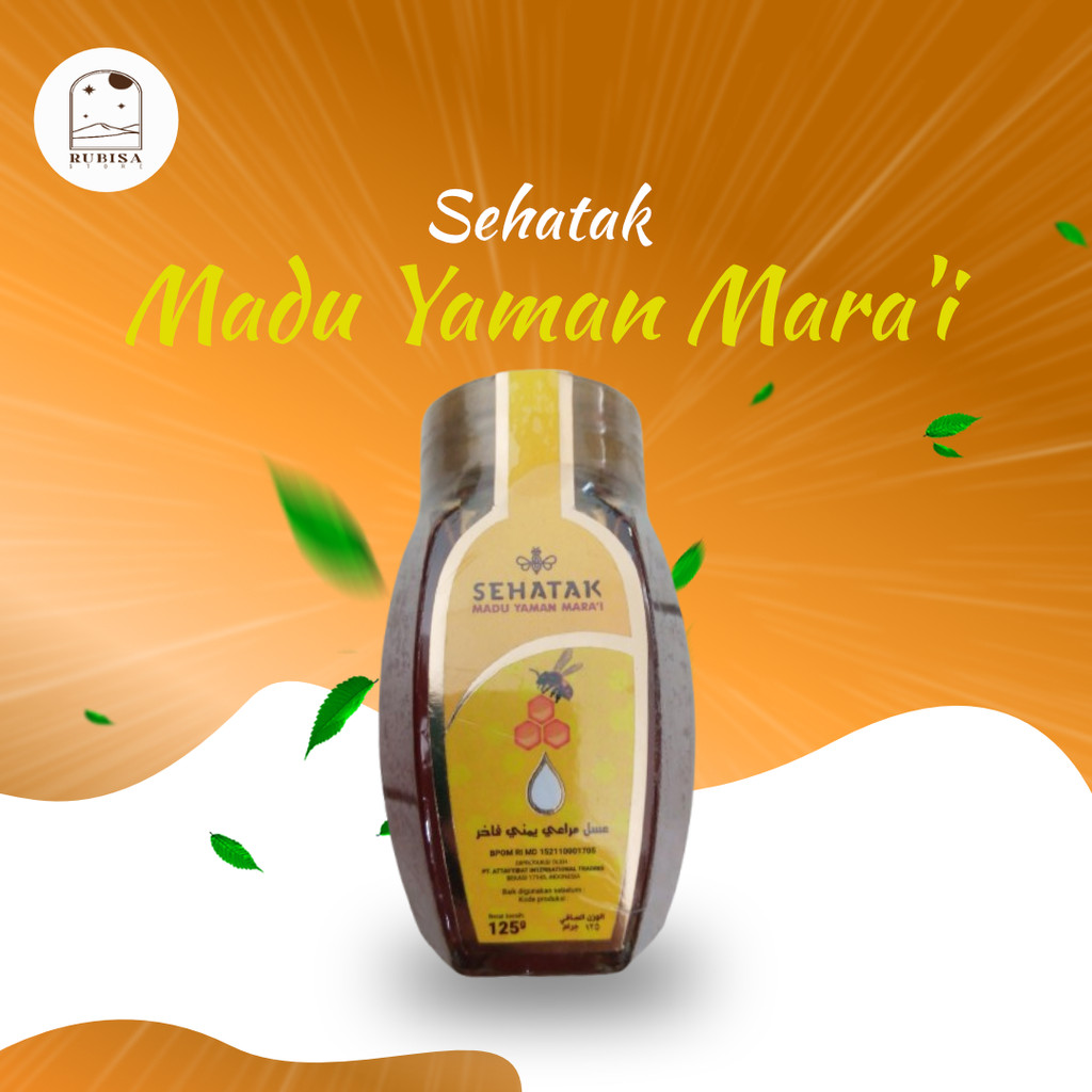 

Madu marai sehatak 125ml - madu mara'i 125ml