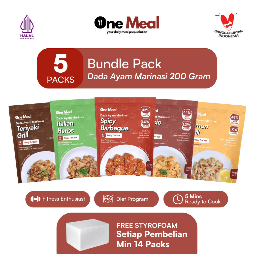 

One Meal Lauk Dada Ayam Fillet | TRIAL AND BUNDLE PACK (Ready to Cook)