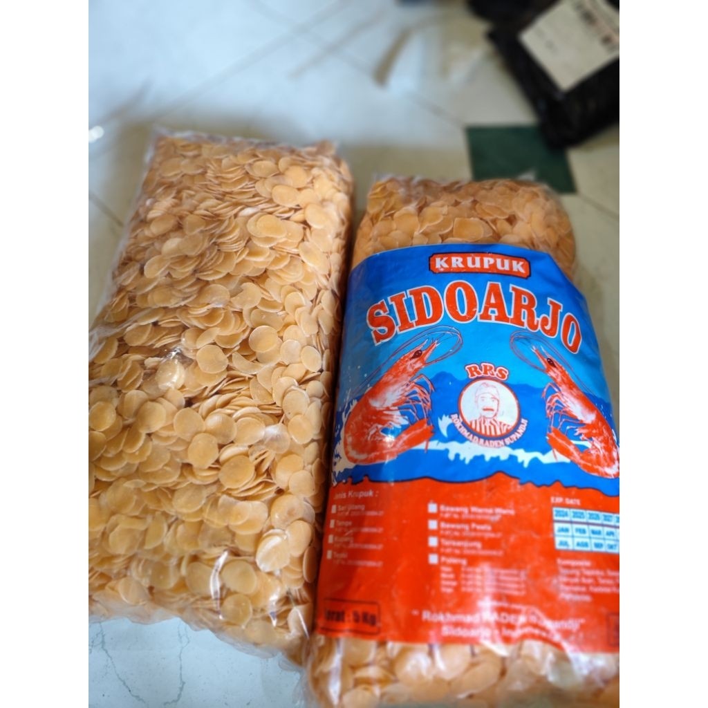 

1 KG Kerupuk sari udang / seblak/ gado gado/ tahu tek/ nasi goreng/ tahu telur