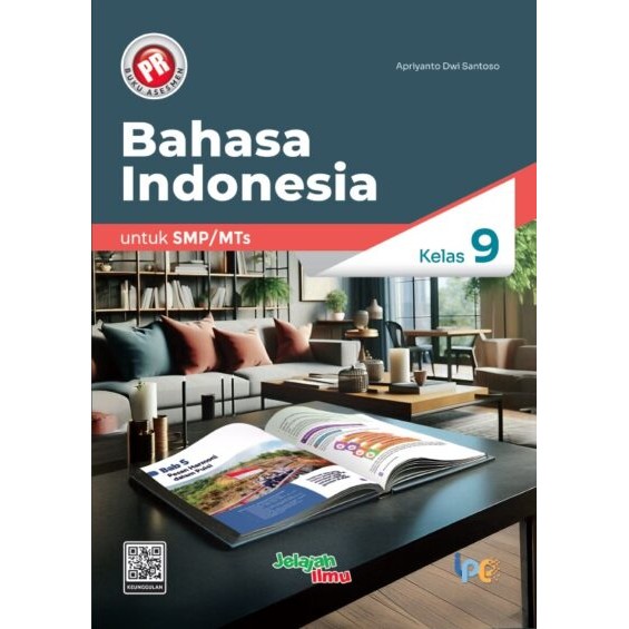 Buku Pr/Lks Bahasa Indonesia SMP/MTS Kelas 9 Semester 1&2 Intan pariwara Tahun 2025