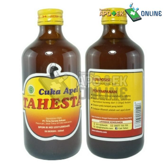 

TAHESTA CUKA APEL 300 ML / SUPLEMEN / DAYA TAHAN TUBUH