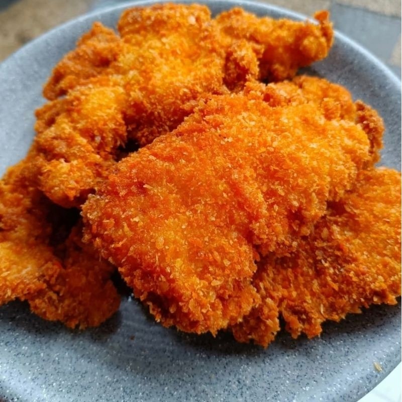 

chicken katsu frozen food / ayam dada balur tepung frosen