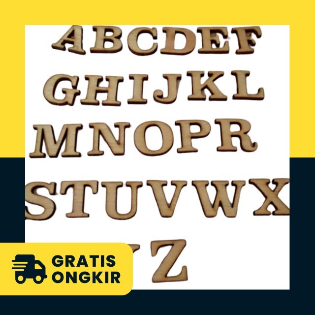 HURUF KAYU HIASAN RINGBOX HURUF MAHAR HIASAN MAHAR / Mahar