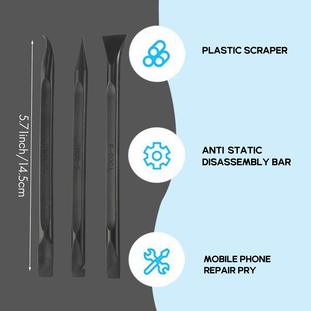 

New 9 Pcs Plastic Scraper Tool Scratch Free Plastic Scraper Cleaning Pen Shaped Scraper Tool Multipurpose Label Scraper