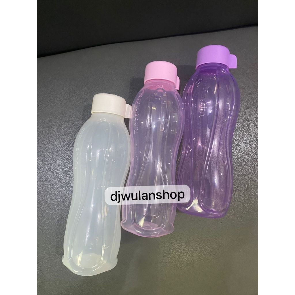 Botol Minum Tupperware Eco Ulir 1 Liter Warna Menarik