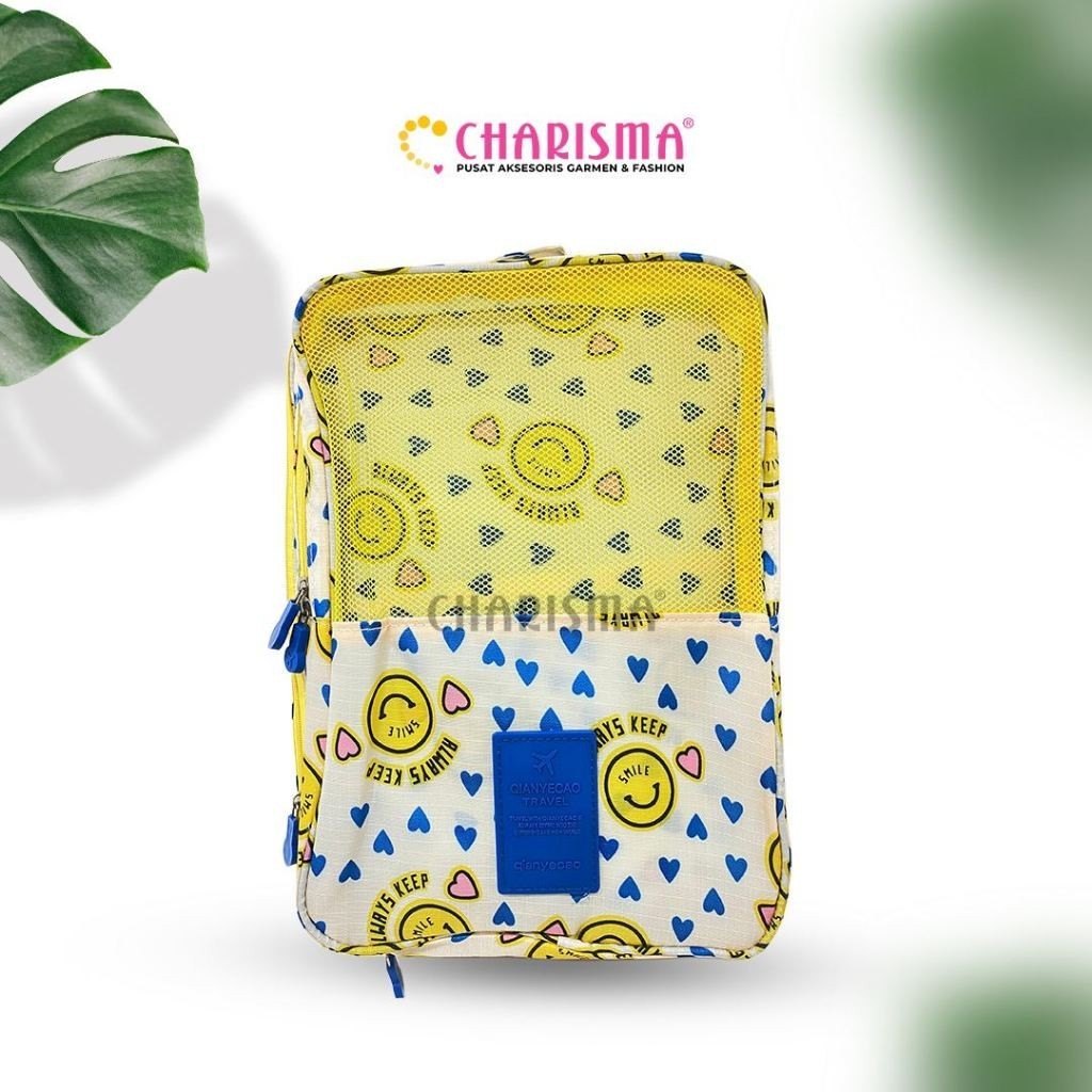 Charisma Tas Kosmetik Pouch Travel Organizer -Travel Pouch Organizer - Tas Kosmetik Travel