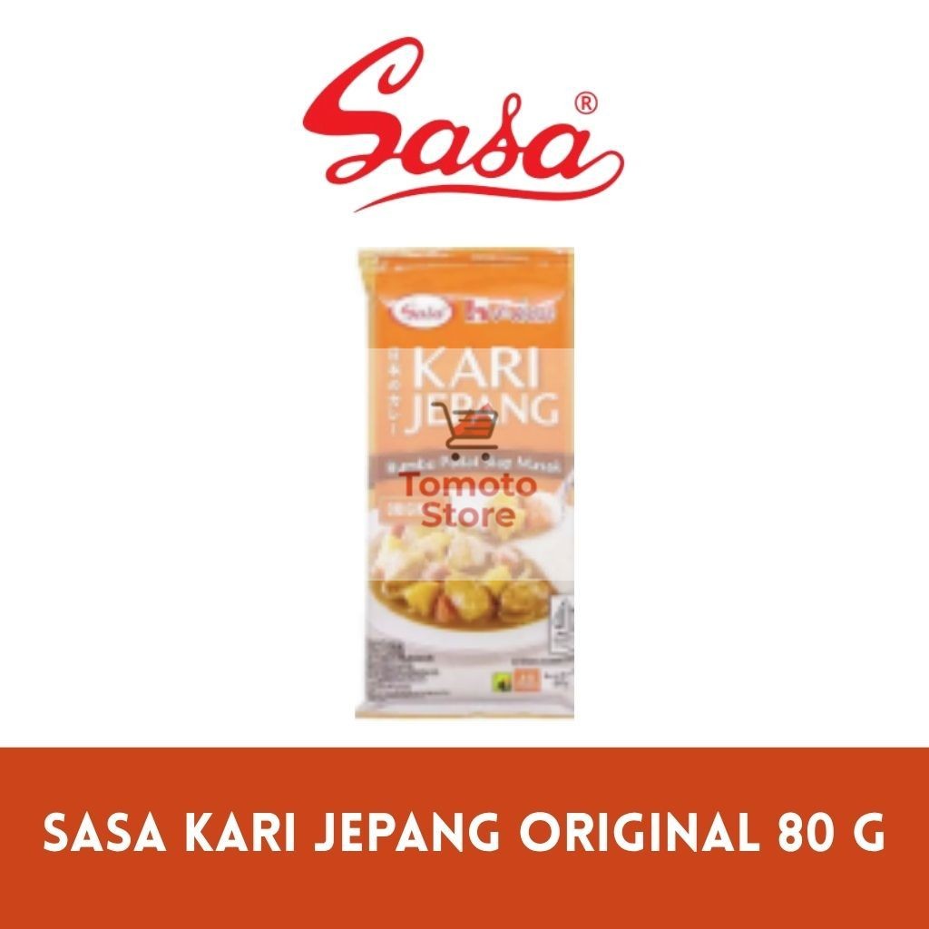

✨ TOMOTOSTORE ✨SASA Kari Jepang Bumbu Padat Siap Masak Original 80 gr