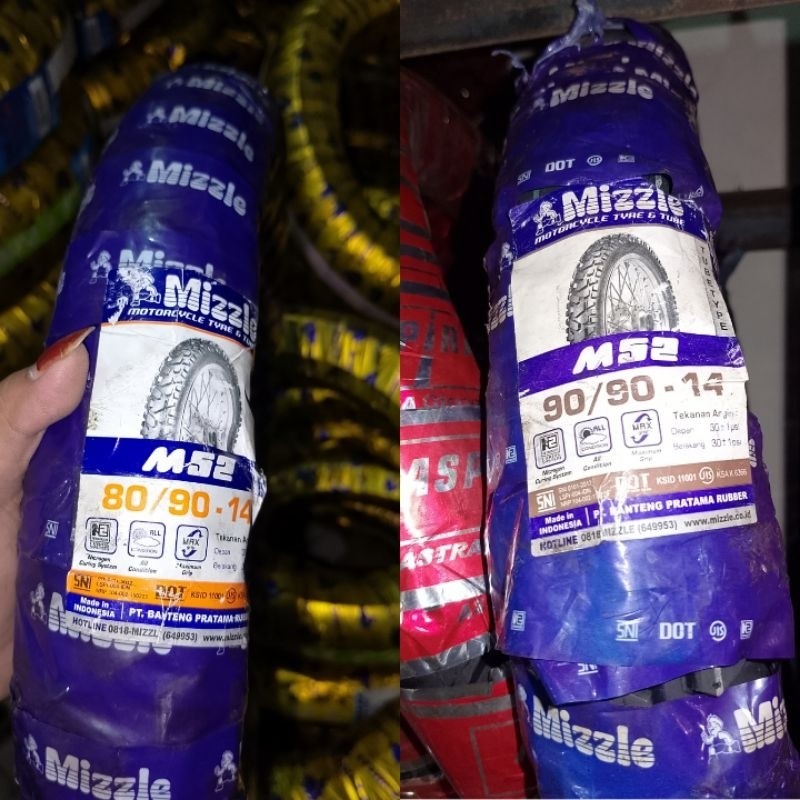 Ban Motor MIZZLE M52 Ring 14 MATIC (Tubetype)