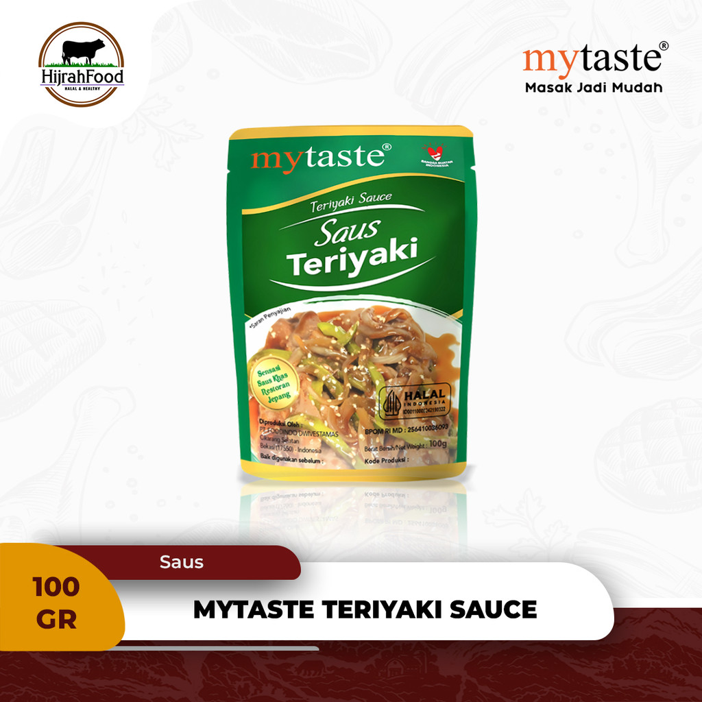 

MyTaste Teriyaki Sauce | Saus Teriyaki - 100 gram