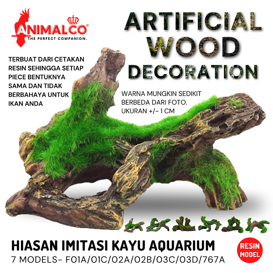 NEW PRODUK KAYU IMITASI MOSS AQUASCAPE HIASAN AQUARIUM TENGGELAM DEKORASI KECIL BESAR MINI AKUARIUM 