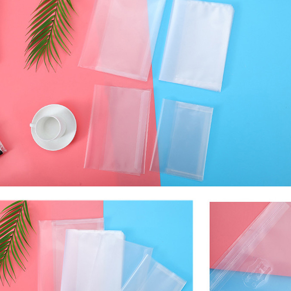 

2 Sets 20Pcs A4 Transparent Frosting Protect Against Wear and Tear Water and Dust Book Covers Environmentally- B