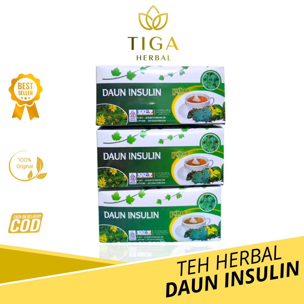 

Teh Herbal Daun Insulin Untuk Mestabilkan Diabetes & Kolestrol