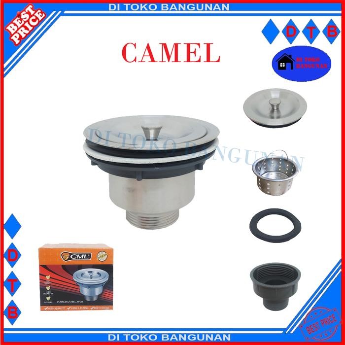 Termurah Afur Keranjang Bak Cuci Piring Wastafel Set 8810 Merk NEVADA - CAMEL