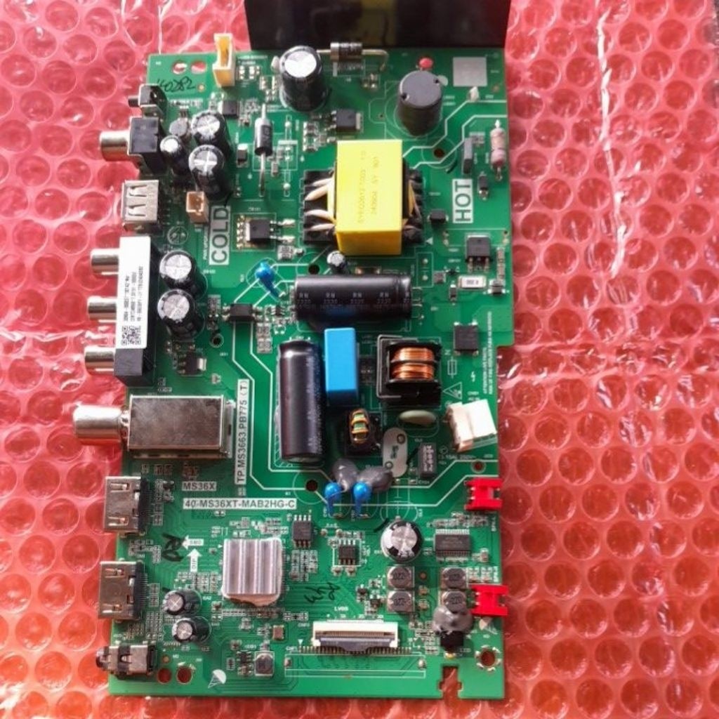 MB TCL 32D310 MAINBORD TV TCL 32D310 MB DUGITAL