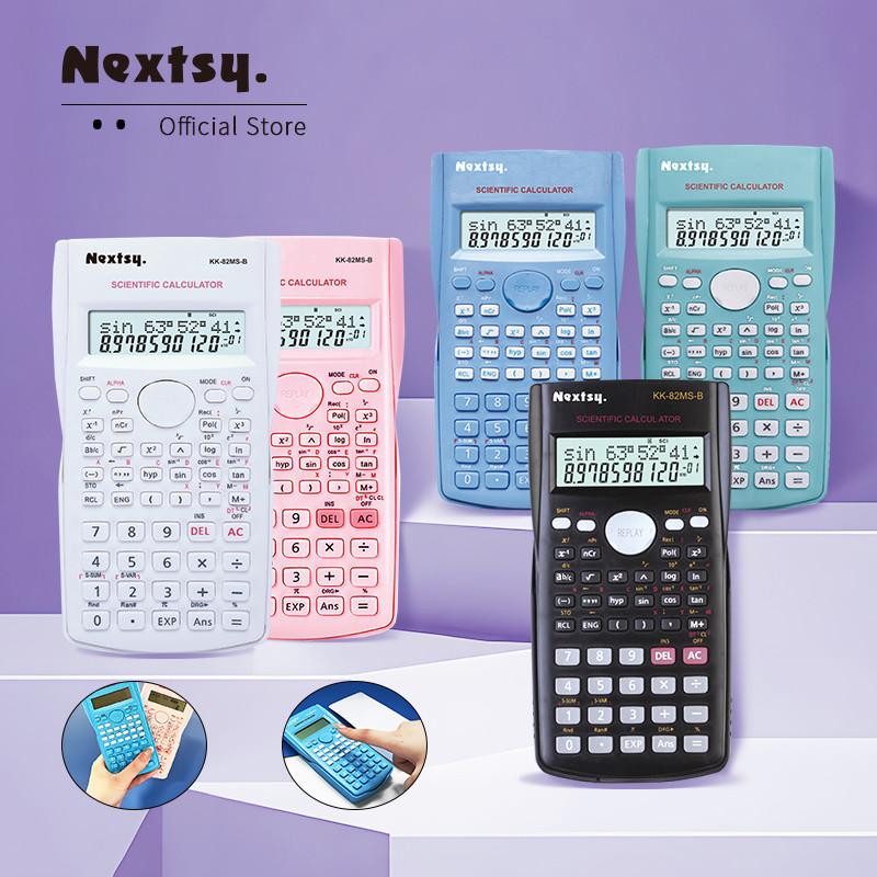 

Nextsy Kalkulator Ilmiah 240 Fungsi Kalkulator Scientific Kalkulator Sains Kalkulator Sin Cos Tan