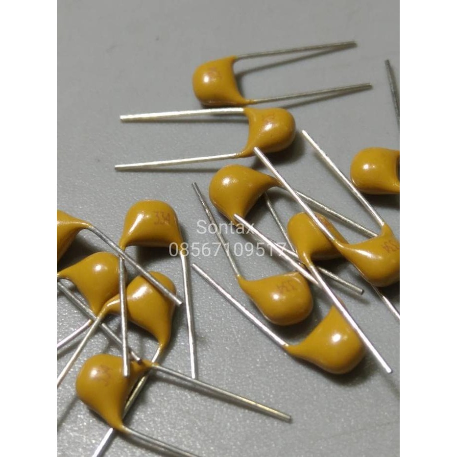 (BACA DESKRIPSI) 330nf 330 nf capacitor kapasitor tantalum multilayer