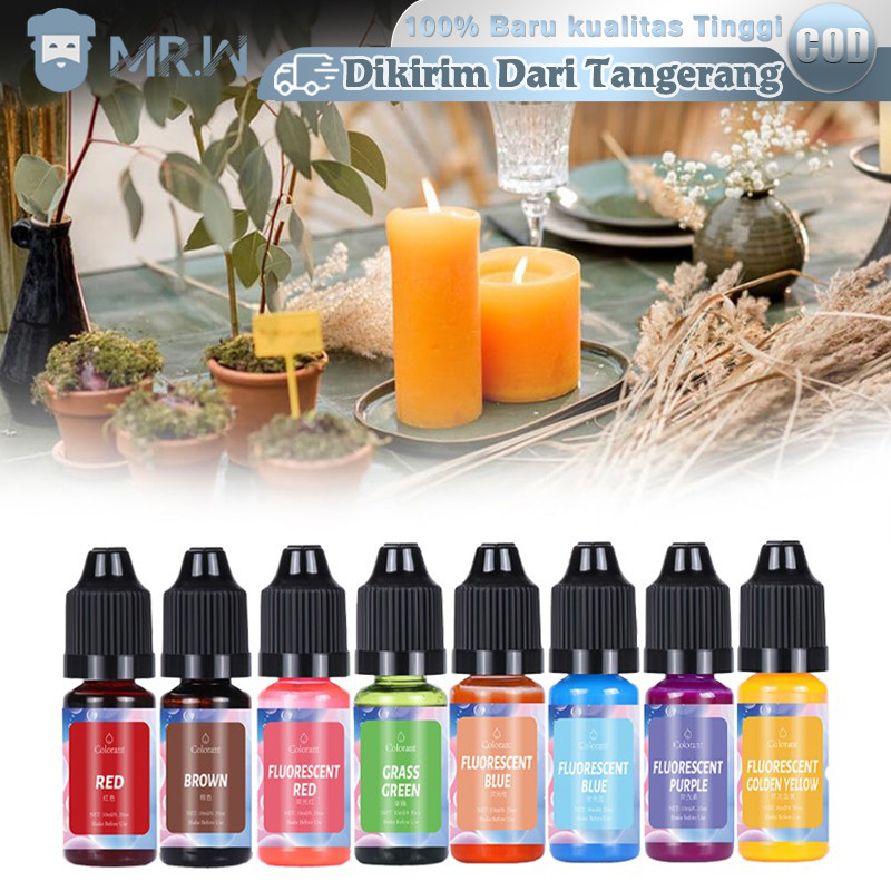

15g - Candle Dye Liquid Pewarna Lilin Cair Pewarna Resin Oil Based